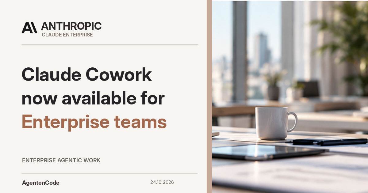 Editorial illustration of Claude Cowork and Chat Unite for Enterprise Teams